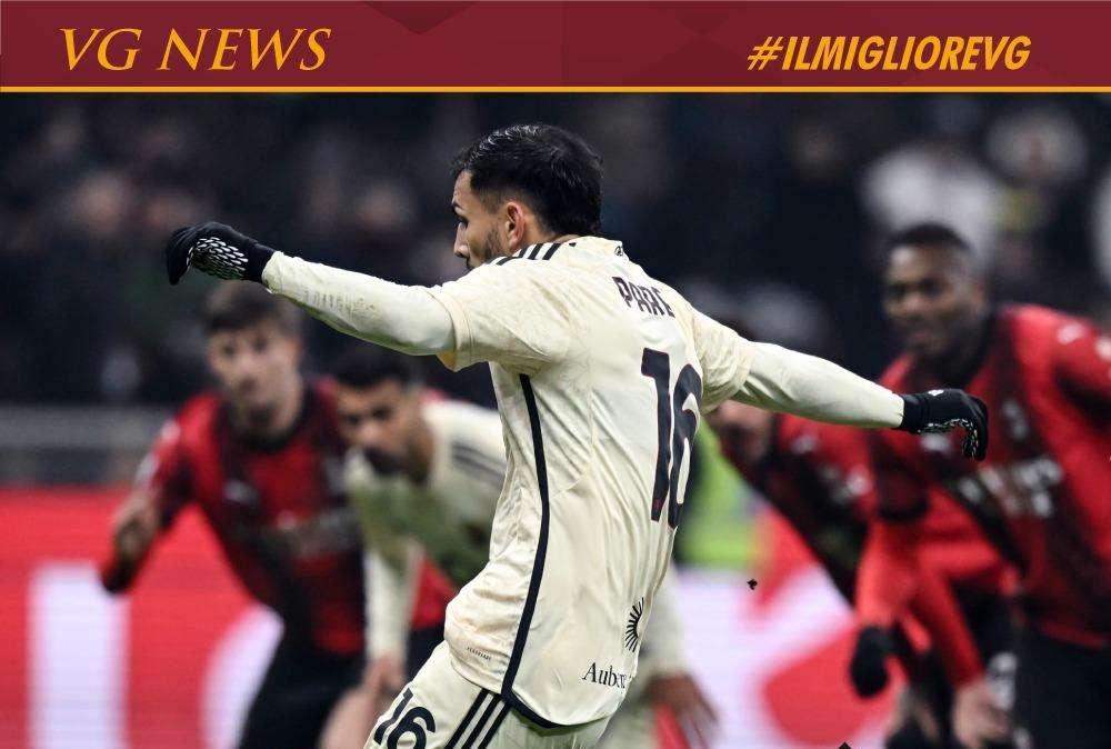 #IlMiglioreVG - Leandro Paredes è il man of the match di Milan-Roma 3-1. GRAFICA!