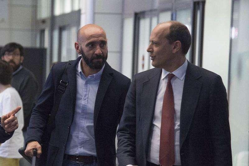 Monchi atterrato a Roma e arrivato Trigoria. Assisterà al derby, stasera a Pescara. VIDEO!