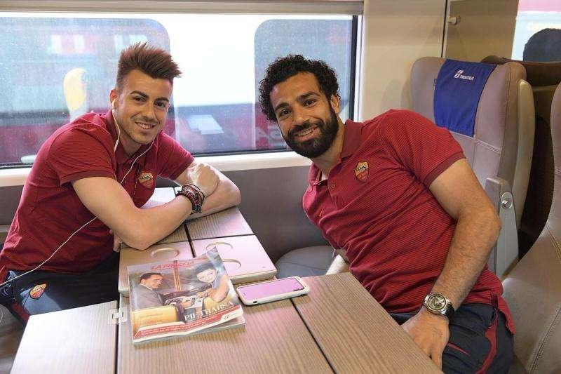 Roma in partenza per Milano. FOTO! VIDEO!