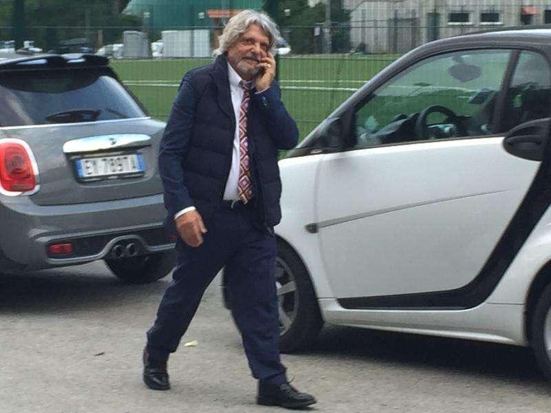 Sampdoria, Ferrero: "Le barriere dell'Olimpico? Chiedete a Pallotta e Lotito..."