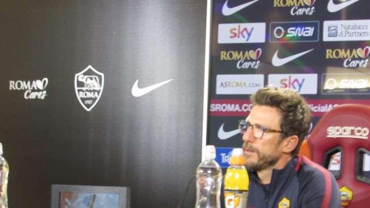 TRIGORIA - Di Francesco: "Non possiamo più sbagliare. Schick o Ünder dall'inizio. Nainggolan out, Perotti quasi". VIDEO! 
