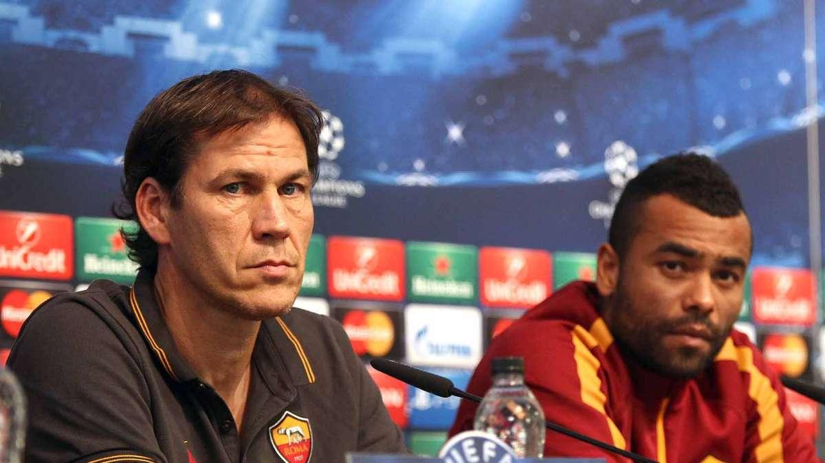 Rudi Garcia e Ashley Cole in conferenza stampa. VIDEO!