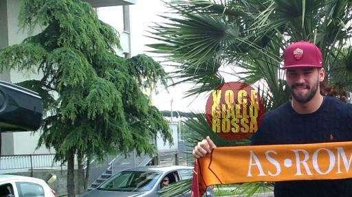Alisson in ritiro con la Roma a Pinzolo 