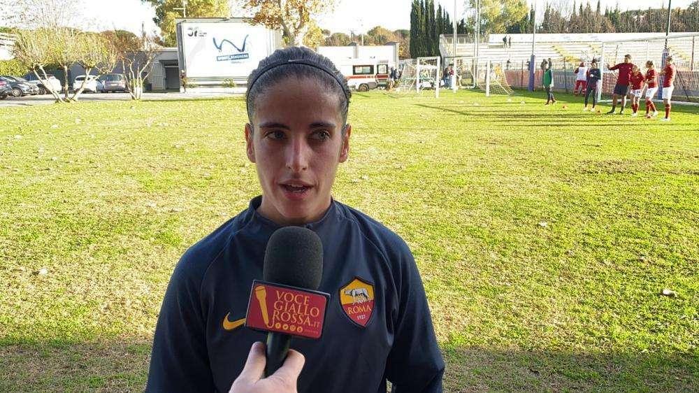 Roma Femminile, Ciccotti: "Da romana e romanista è un onore e una responsabilità vestire questa maglia. Con i tifosi abbiamo un grande rapporto"