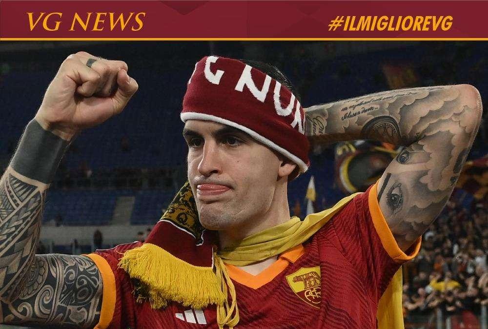 #IlMiglioreVG - Gianluca Mancini è il man of the match di Roma-Lazio 1-0. GRAFICA!