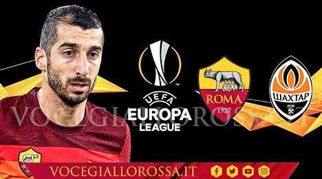 Roma-Shakhtar Donetsk - La copertina del match. GRAFICA!