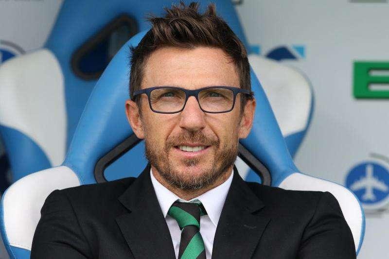 Di Francesco: "Totti allenatore? Meglio dirigente, ma mai dire mai..."