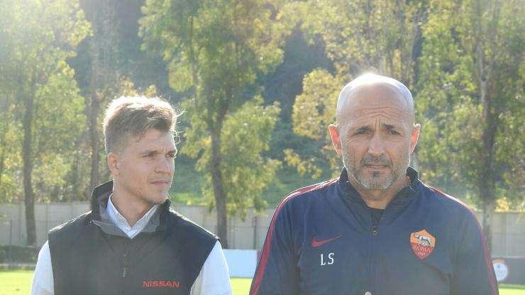 Partnership Roma-Nissan - Spalletti: "È una macchina da derby. C'è da fare lo slalom ad alta velocità". VIDEO!