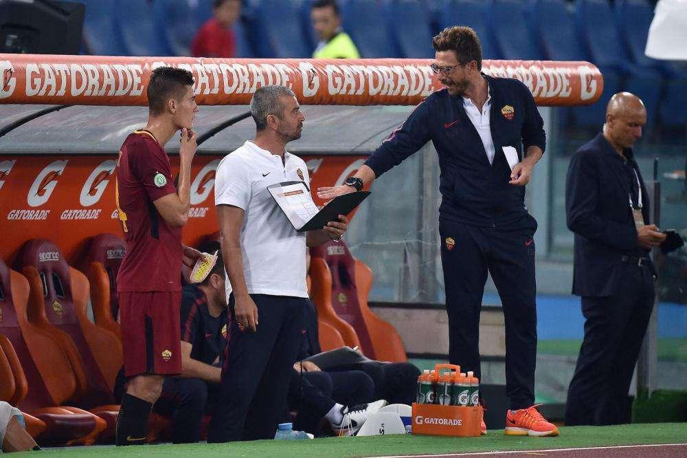 Di Francesco: "Schick? Guardate come parlano a Torino di Dybala, qui c'è la differenza di mentalità". VIDEO!