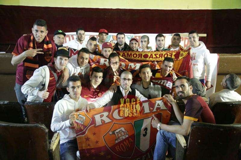 Derby, la gioia del Roma Club Algeria. FOTO!