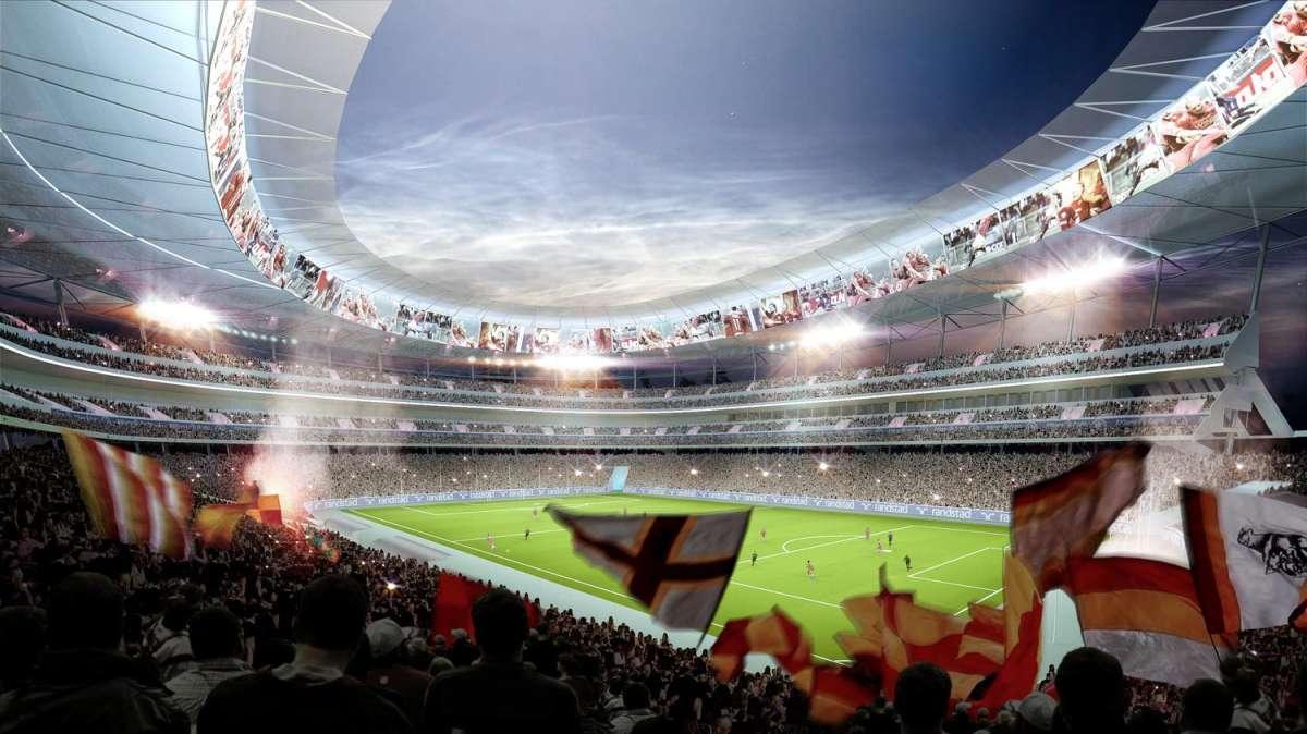 AS Roma: "Consegnato lo studio di fattibilità del nuovo stadio. Accordi con la TopCo di Pallotta e l'Eurnova di Parnasi"