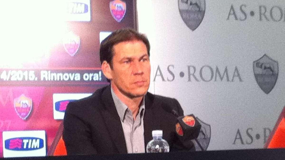 TRIGORIA - Garcia: "Non mi sono piaciute le parole di Conte"