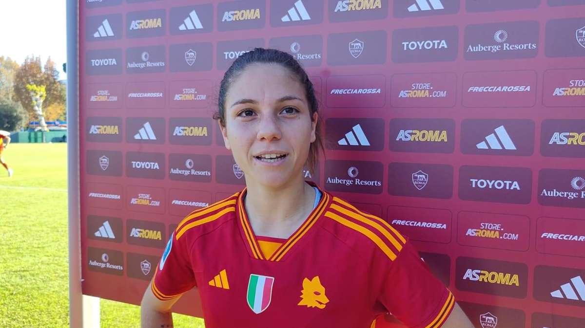 Roma Femminile, Giugliano: "L'obiettivo è vincere tutto. Questo club è speciale perché qui maschi e femmine sono una cosa sola. Siamo tutti uniti"