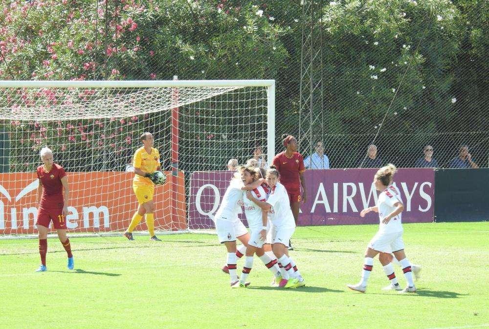 Serie A Femminile - Roma-Milan 0-3, le ragazze di Bavagnoli crollano nella ripresa. FOTO!