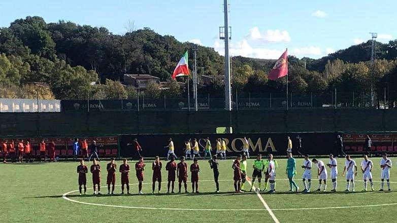 U16 PAGELLE AS ROMA vs TRAPANI CALCIO 3-1 - Cherubini e Pagano sugli scudi