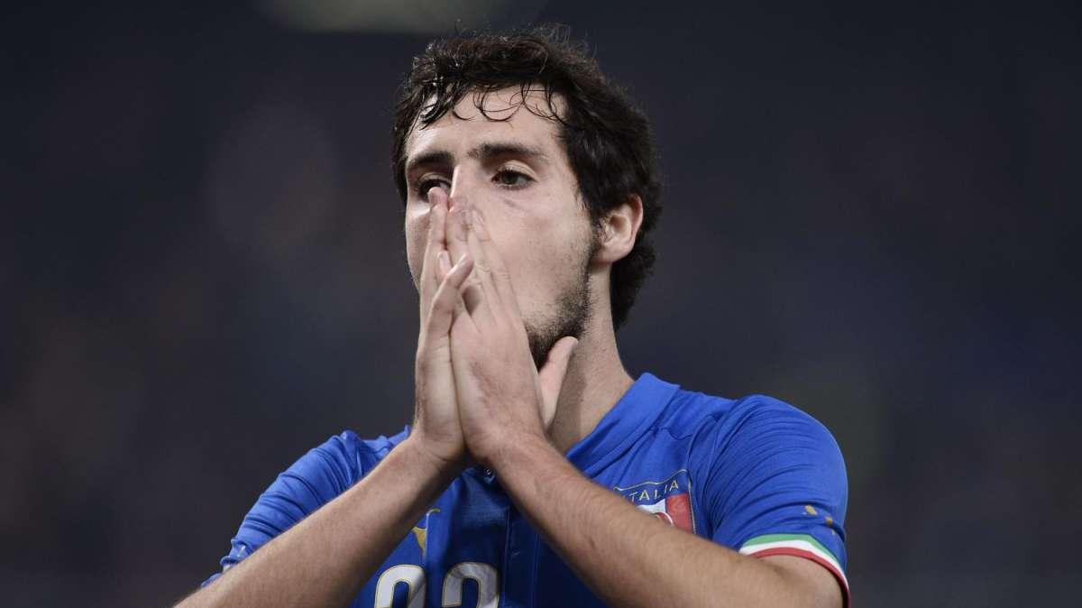 La Roma in Nazionale - Italia-Albania 1-0 - Decide Okaka, 65 minuti per Destro