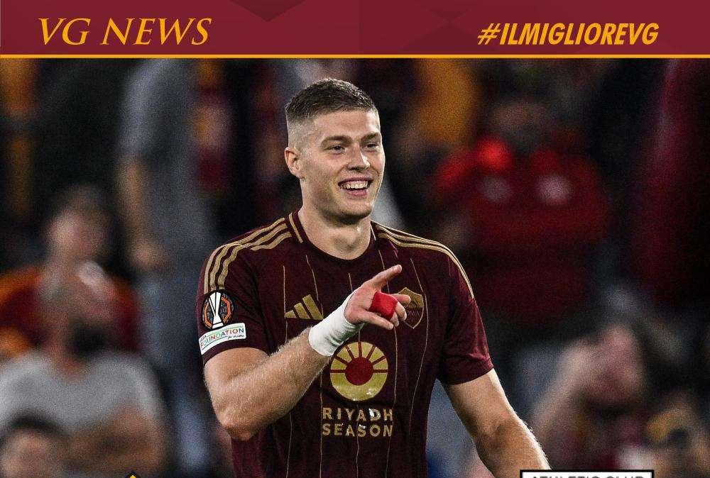#IlMiglioreVG - Artem Dovbyk è il man of the match di Roma-Athletic Club 1-1. GRAFICA!