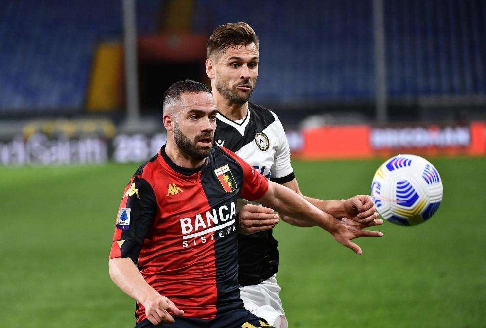 Genoa, stop di tre settimane per Biraschi