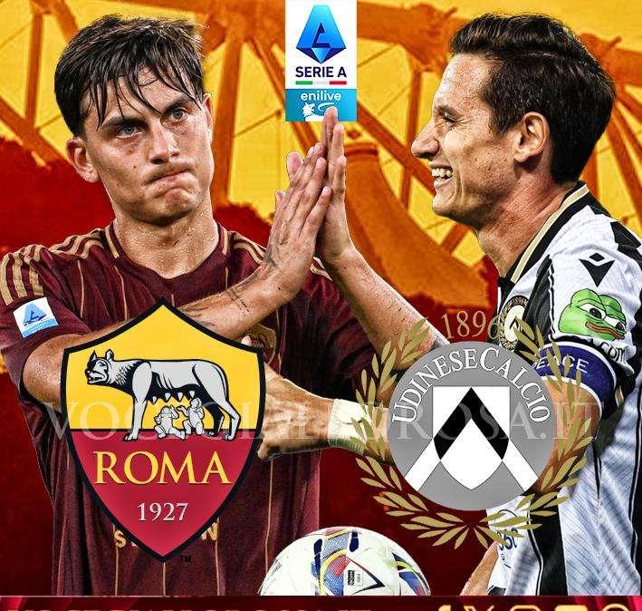 Roma-Udinese - La copertina del match. GRAFICA!