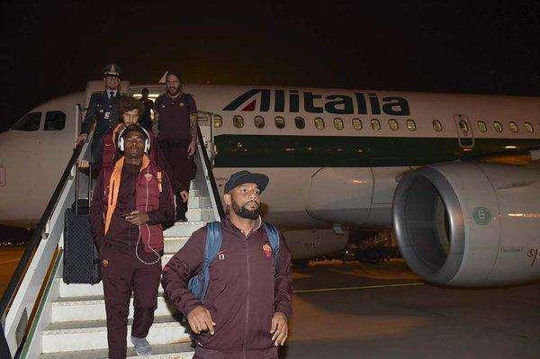 Roma arrivata a Milano. FOTO!