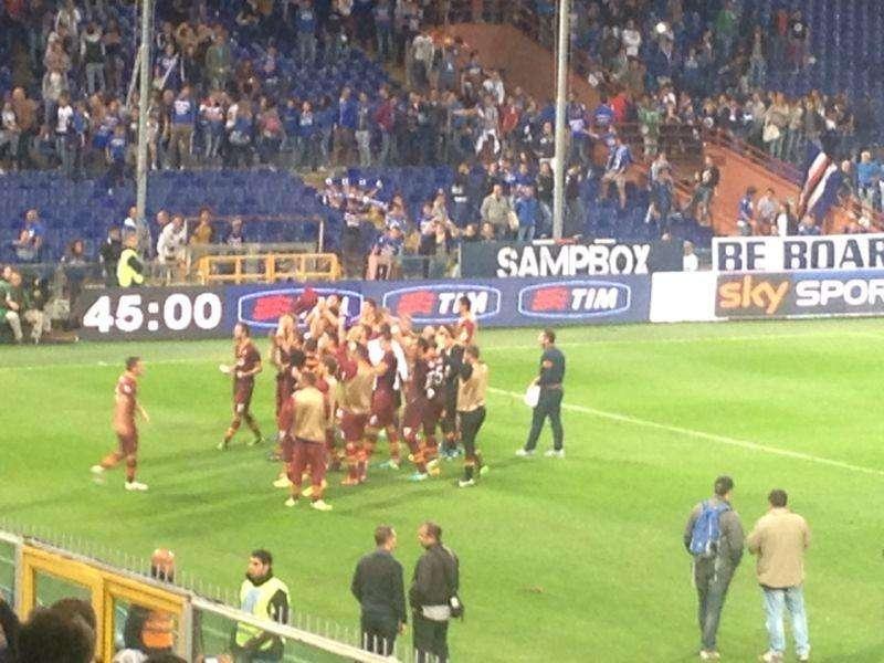 Sampdoria-Roma 0-2 - Benatia e Gervinho regalano la vittoria, è record. Giallorossi da soli in testa al campionato. FOTO!