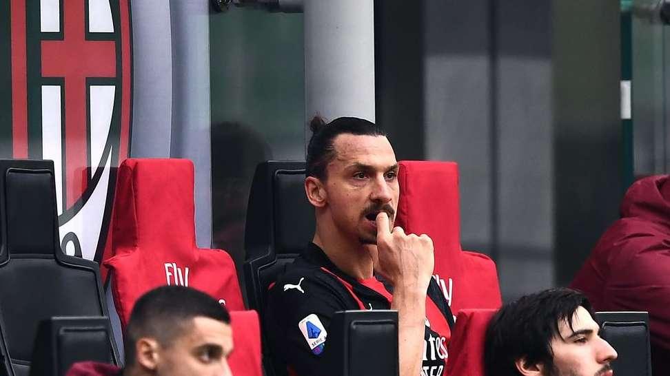 Milan, Pioli: "Ibrahimovic ha chiesto il cambio per un crampo al polpaccio"