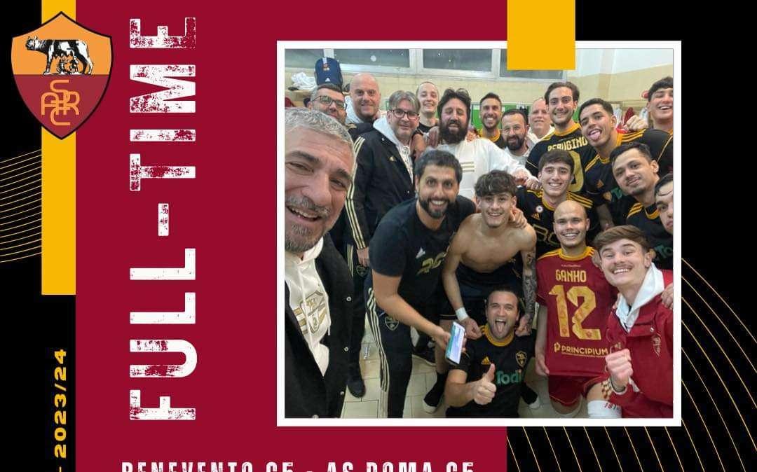 Roma Calcio a 5, giallorossi alle Final Four di Coppa Italia con il 3-4 al Benevento
