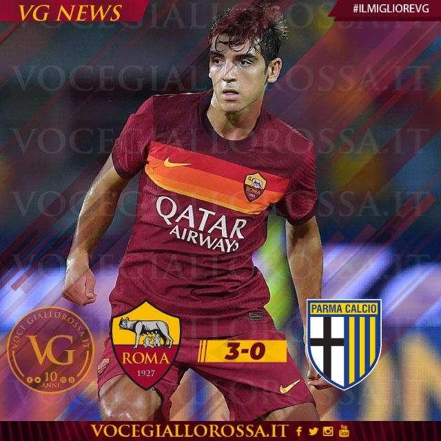 #IlMiglioreVG - Gonzalo Villar è il man of the match di Roma-Parma 3-0. GRAFICA!