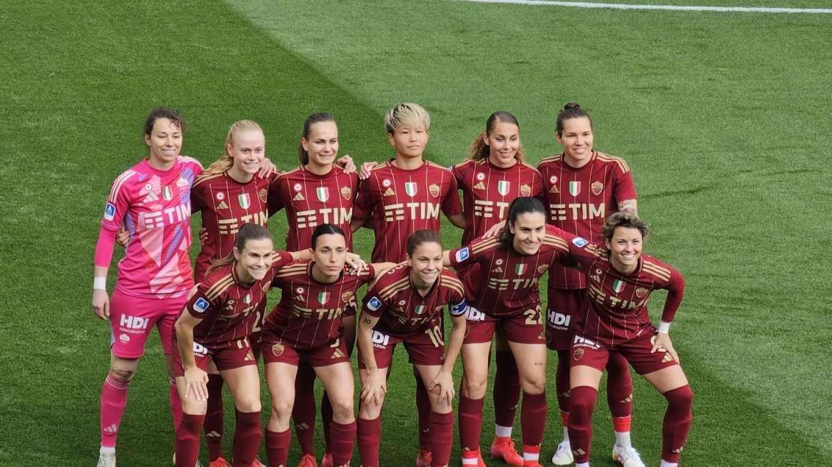 Roma Femminile, le convocate di Spugna per la gara contro il Milan