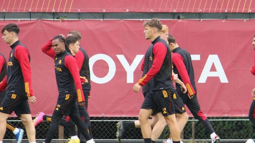La photogallery della rifinitura della Roma in vista dello Sheriff Tiraspol 