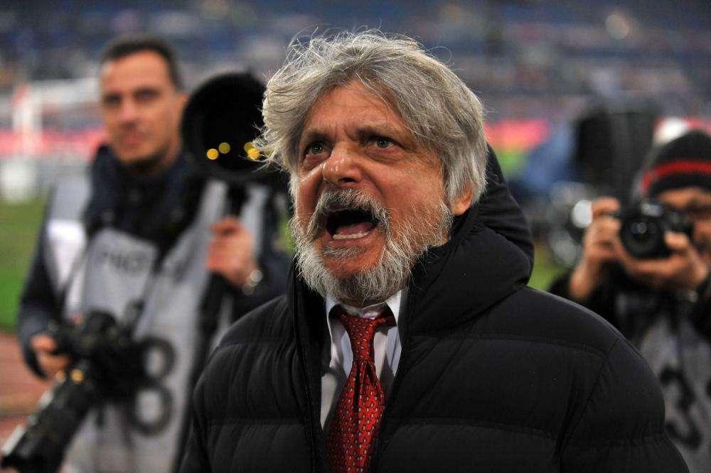 Sampdoria, Ferrero: "Sono contento perché ora il Milan gioca contro la Roma che gli farà 2-3 pallini"