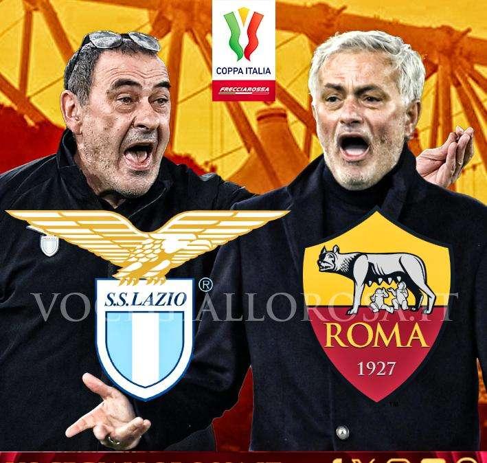 Lazio-Roma - La copertina del match. GRAFICA!