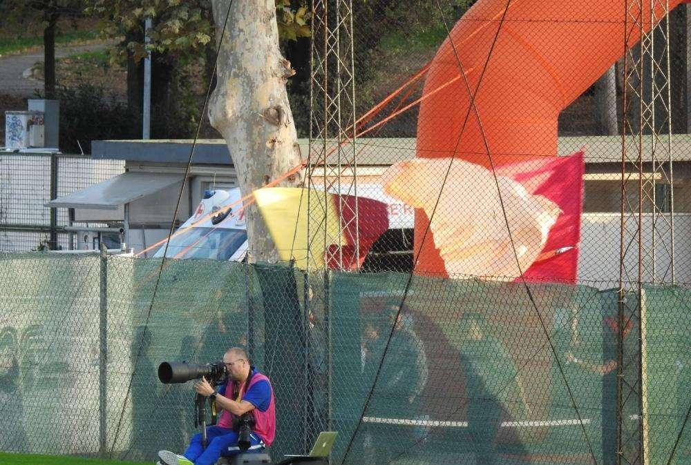 Youth League, tifosi giallorossi incitano la squadra. FOTO!