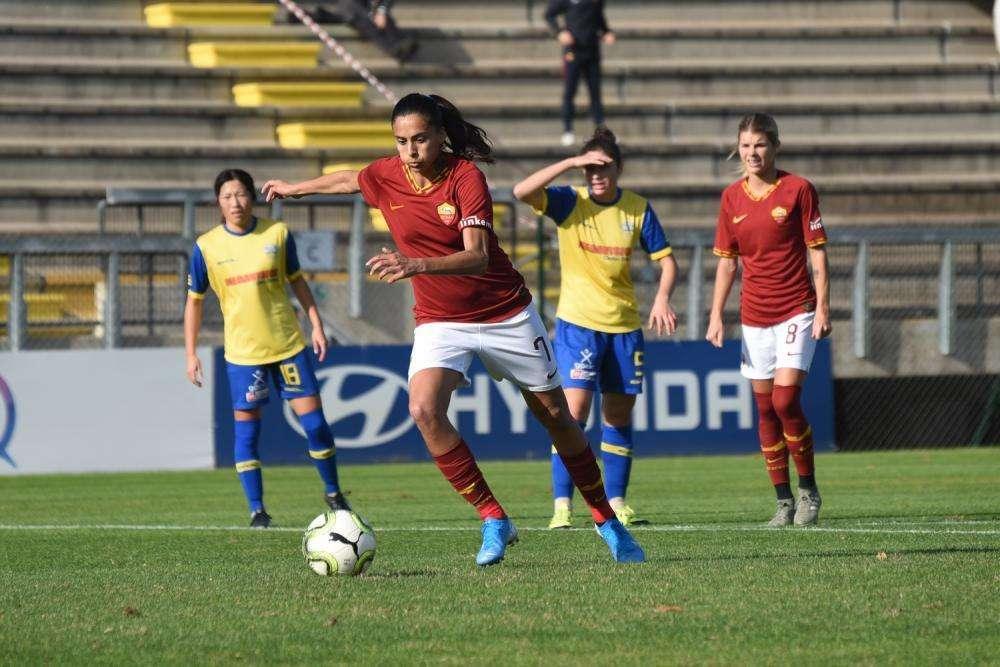 Roma Femminile, Andressa: "Non è stata la nostra miglior partita ma dovevamo vincere. Non sono ancora al massimo, posso dare di più"