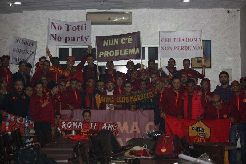 Roma-Milan 1-0, la gioia del Roma Club Marocco. FOTO! VIDEO!