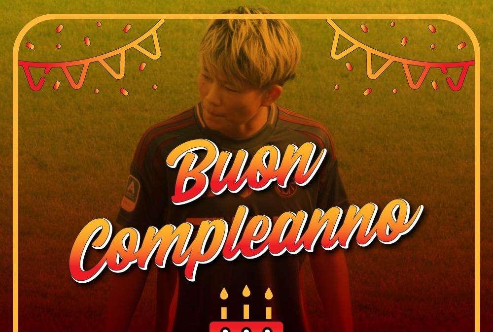 Ha vinto lo scudetto a Roma come il suo connazionale Nakata: tanti auguri Moeka. GRAFICA!