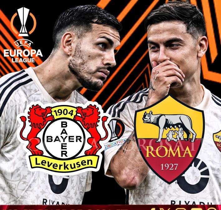 Bayer Leverkusen-Roma - La copertina del match. GRAFICA!