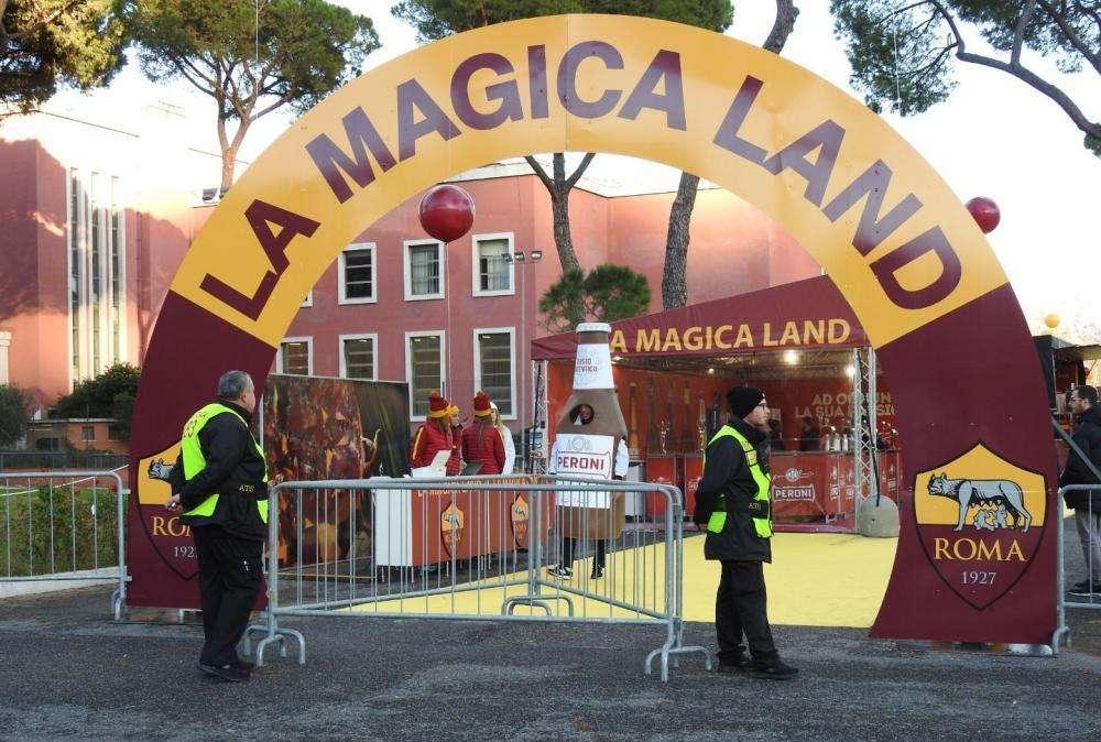 Roma-Sampdoria, chiusa La Magica Land