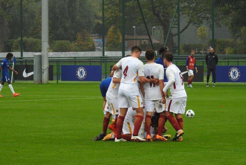UEFA YOUTH LEAGUE PAGELLE CHELSEA FC vs AS ROMA 0-2 - Giallorossi epici. Marcucci trascinatore