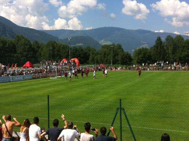 RISCONE - Molto pallone nell'ultima seduta. Out Maicon, Romagnoli e Florenzi. Candela presente. FOTO! VIDEO!