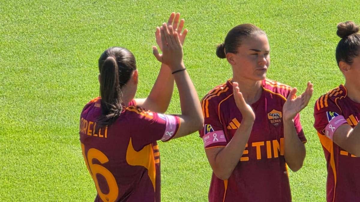 Serie A Femminile - Roma-Parma 4-0 - Le giallorosse schiantano la formazione crociata guadagnando i primi tre punti