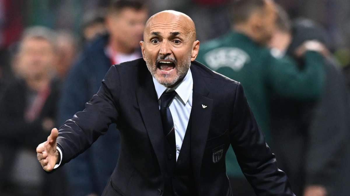 Trigoria, Spalletti in visita al centro sportivo 