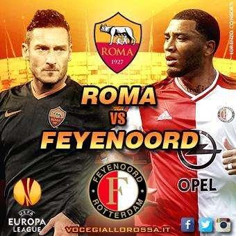 Roma-Feyenoord -  La copertina