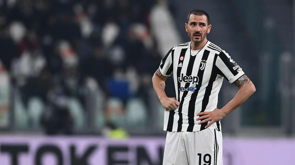 Juventus, affaticamento alla coscia sinistra per Bonucci: nessuna lesione evidenziata. In dubbio contro la Roma