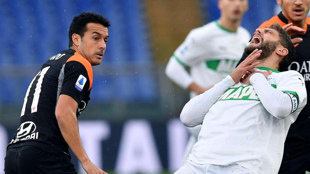 Roma-Sassuolo 0-0 - Da Zero a Dieci - Il disastro dell'esercito arbitrale, l'espulsione di Fonseca e il passaggio di troppo di Pellegrini