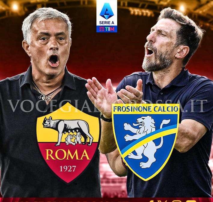 Roma-Frosinone - La copertina del match. GRAFICA!