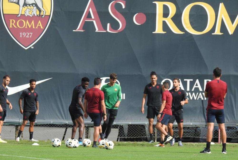La rifinitura a Trigoria in vista di Wolfsberg-Roma. VIDEO!