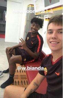 Instagram, Coric e Bianda già a Trigoria. FOTO!