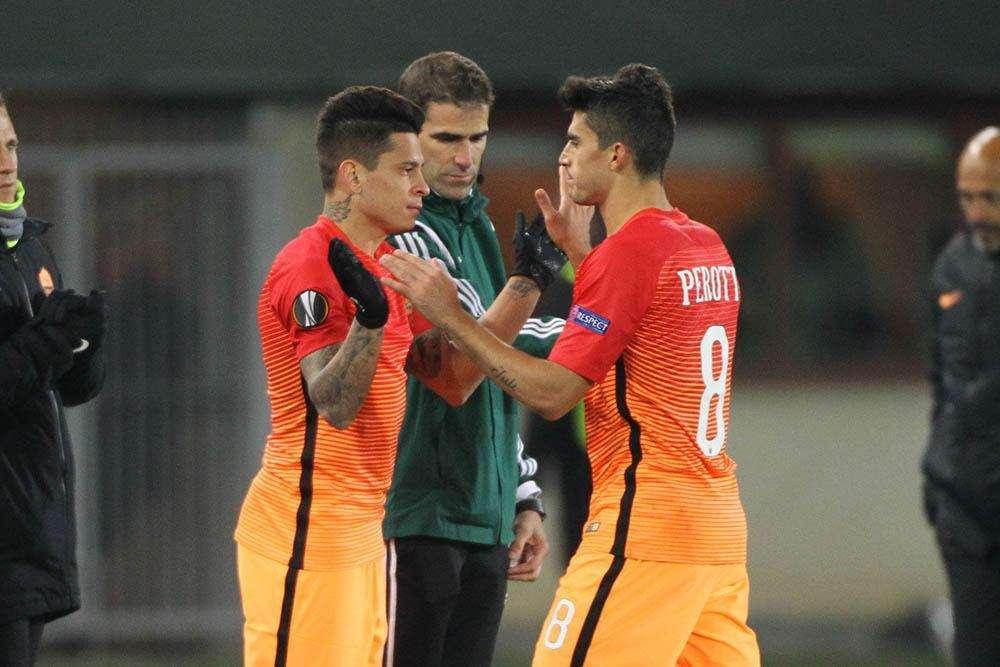 LA VOCE DELLA SERA - Iturbe: "Roma più forte dello Shakhtar". Perotti: "Sarebbe un sogno arrivare ai quarti di Champions". Primavera, reti inviolate tra i giallorossi e l'Udinese al Tre Fontane