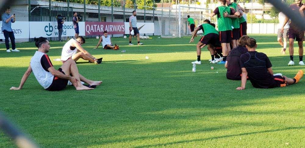 Esordio di Betway sulle maglie di allenamento della Roma